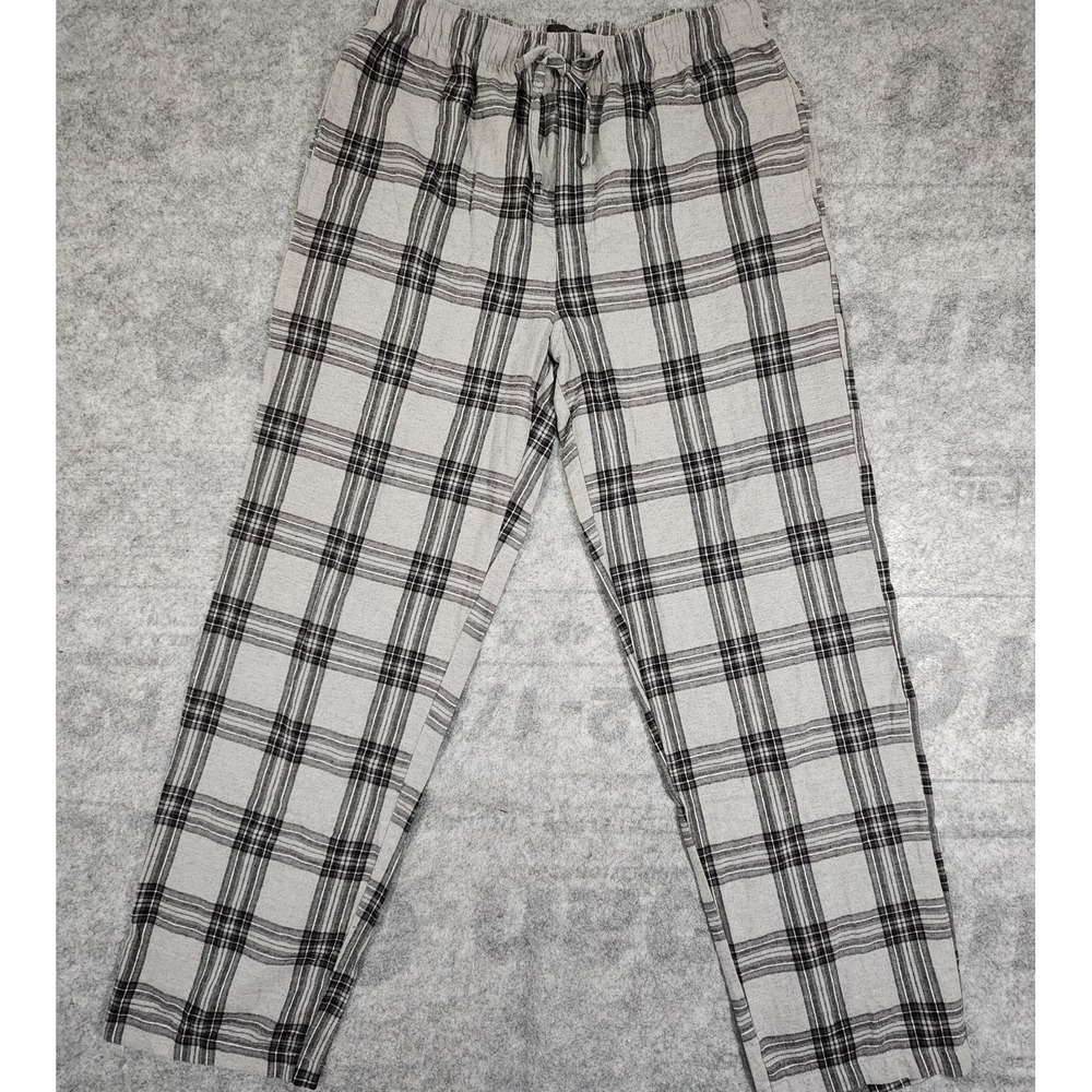 Pierre‎ Cardin Parjama Pants  Mens  32x32 Checkered  100% Cotton